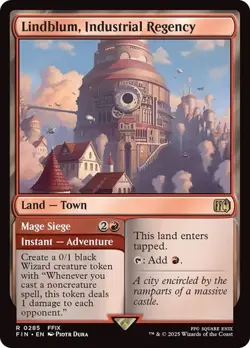 Lindblum, Industrial Regency (0285) - Final Fantasy - Rare - Image 1