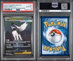 MEGA ABSOL EX #180/132 2025 POKEMON MEG EN SPECIAL ILLUSTRATION RARE PSA 10 - Image 3