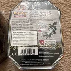 2012 Pokemon Zekrom EX, Reshiram EX, & Kyrume Ex Tin Set (3 Tins) Factory Sealed - Image 5