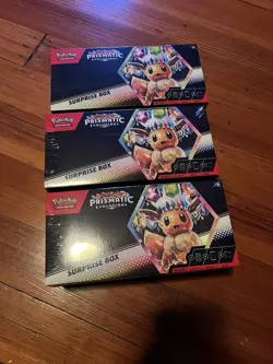 Pokemon Prismatic Evolutions Suprise Box - New Factory Sealed Stamped Promo - Image 1