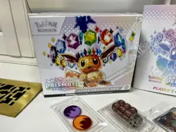 Opened Pokemon Prismatic Evolutions Elite Trainer Box (ETB) With Promo NO Packs - Image 4