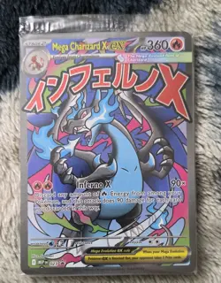 Pokemon TCG Mega Charizard X Ex Promo 023 Sealed Holo with Oricorio EX SEALED - Image 1