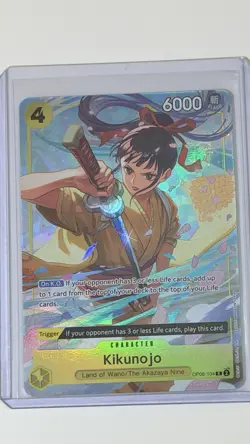 Kikunojo (-Best Selection Vol. 2-) OP06-104 One Piece Promotion Cards Foil - Image 2