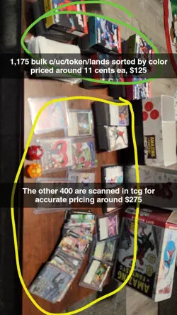 1,500+ MtG Marvel Spider-Man Card Lot w/ All Card Types, Rarity, Dice, Card box - Image 2