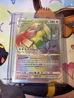 Pokemon TCG Lugia VSTAR Silver Tempest Gold Secret Rare Card 202/195 Near Mint - Image 1