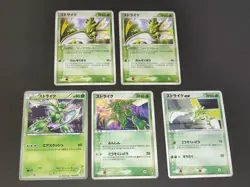 5 SCYTHER Pokemon cards lot Japanese 001/018 BKZ 003/106 019/082 ex 001 eb157 - Image 1