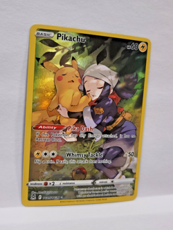 Pikachu - TG05/TG30 - Pokemon Lost Origins Trainer Gallery Holo Rare Card NM - Image 2