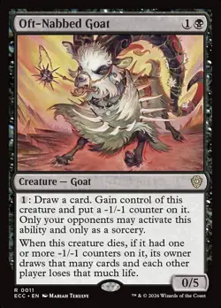 Oft-Nabbed Goat - #11 - Commander: Lorwyn Eclipsed - NM MTG - Image 1