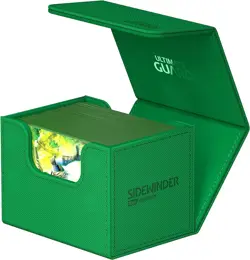 Ultimate Guard Sidewinder 100+ XenoSkin Monocolor Green 100+ Green - Image 4