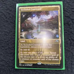 Secluded Courtyard Promo Pack: Kamigawa: Neon Dynasty Non-foil NM - Image 1