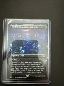Takenuma, Abandoned Mire (Borderless) Kamigawa: Neon Dynasty Regular - Image 1