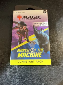 WOTC MTG 2 Booster Pack March of the Machine Jumpstart Booster Pack New - Image 1