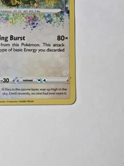 Rayquaza 138/185 Pokemon TCG Amazing Rare SWSH04: Vivid Voltage Near Mint - Image 2