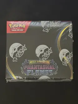 NEW Sealed Pokemon Mega Evolution Phantasmal Flames Booster Display Box 36 Packs - Image 1