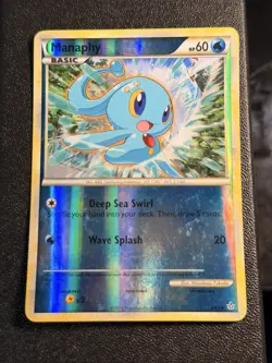 Pokemon TCG Manaphy Unleashed 3/95 Reverse Holo LP - Image 1