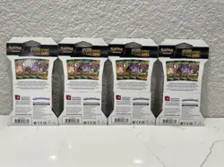 Pokemon Evolving Skies Sleeved Booster Pack X4 Full Art Set Collection! Mint Tcg - Image 2