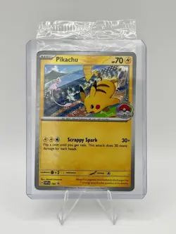 Pikachu SVP 190 World Championships 2024 Promo Pokemon SEALED - Image 1