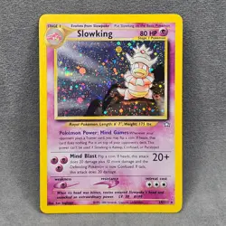 Pokemon Slowking Neo Genesis Holo Rare English No.14/111 HP80 2000 CC12 - Image 1