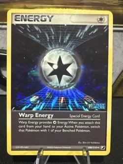 Warp Energy - 100/115 - Pokemon Ex Unseen Forces Reverse Holo LP/NM - Image 1