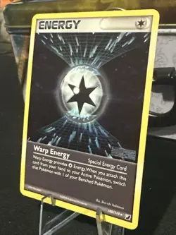 Warp Energy - 100/115 - Pokemon Ex Unseen Forces Reverse Holo LP/NM - Image 3