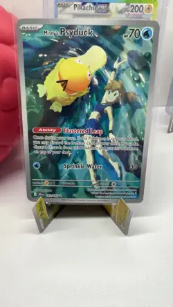 Pokemon TCG Misty's Psyduck IR Destined Rivals English - 193/182 - Image 1