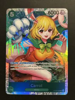 Carrot (Reprint) OP08-023 Premium Booster -The Best- Vol. 2 Foil NM One Piece - Image 1