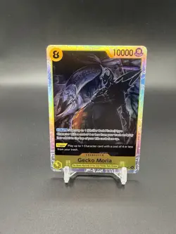 One Piece TCG English OP14-104 Gecko Moria SR Foil - Image 1