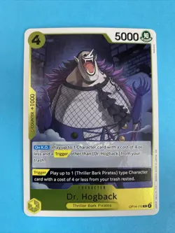 One Piece ENGLISH The Azure Seas Seven Dr. Hogback OP14-110 R - Image 1
