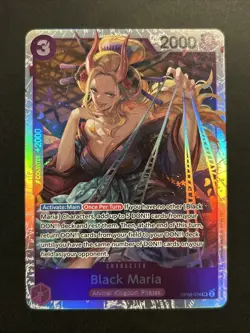 One Piece TCG - PRB-02 Premium Booster Volume 2 - Black Maria #OP08-074 Reprint - Image 1