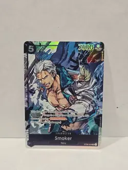 One Piece TGC English Absolute Justice ST06-004 Smoker Foil - Image 1