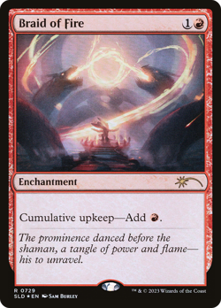 Braid of Fire (729) [Secret Lair Drop Promos] - Image 1