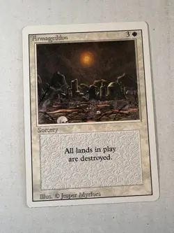 Armageddon Revised Edition Regular Magic the Gathering Moderately Played x2 - Image 1
