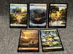 MTG | Final Fantasy Chocobo Track Foil Lands Set ✨ FOIL✨ - Image 1