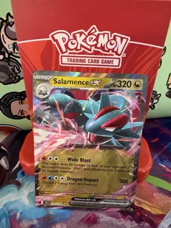 Pokemon Salamence EX 114/159 Journey Together Double Rare Holo NM - Image 2