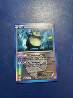 Pokemon TCG Snorlax (Team Plasma) REVERSE FOIL 101/135 2012 - Image 1