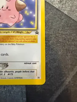 Cleffa #31 - Black Star Promo Pokemon TCG - LP - Image 5