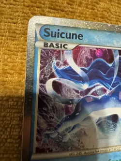 Pokemon TCG Suicune Shiny SL11 Call of Legends Holo Rare Heavily Played - Image 3