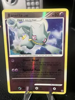 1x Banette - 23/132 - Rare - Reverse Holo Lightly Played Pokemon Diamond & Pearl - Image 1