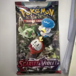 Pokemon Card TCG Scarlet and Violet Booster Pack x 1 - Image 1