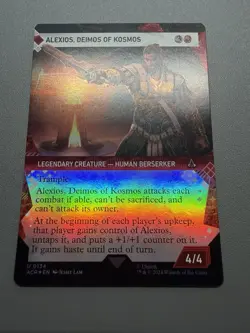 Alexios, Deimos of Kosmos Foil Showcase Assassin's Creed U 0134 MTG NM - Image 1