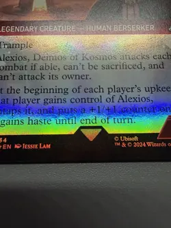 Alexios, Deimos of Kosmos Foil Showcase Assassin's Creed U 0134 MTG NM - Image 3