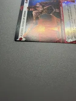 Alexios, Deimos of Kosmos Foil Showcase Assassin's Creed U 0134 MTG NM - Image 5