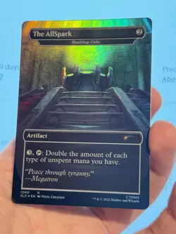 1X FOIL The Allspark / Doubling Cube BORDERLESS MINT MTG Magic Secret Lair EDH - Image 1