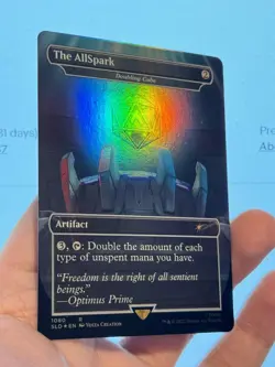 1X FOIL The Allspark / Doubling Cube BORDERLESS MINT MTG Magic Secret Lair EDH - Image 4