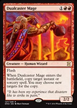 Near Mint x 1 Dualcaster Mage Eternal Masters - Image 1