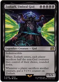MTG Final Fantasy Zodiark, Umbral God (Rare) - Image 1