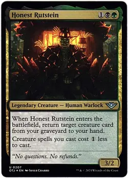 MTG Outlaws of Thunder Junction Honest Rutstein Foil (Uncommon) - Image 2