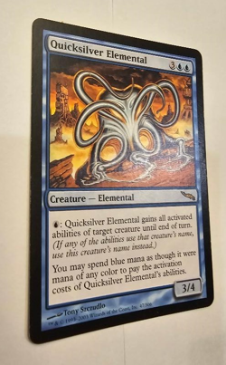 MTG - Quicksilver Elemental - Mirodin LP - Image 2