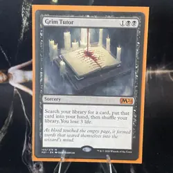 Magic the Gathering - Grim Tutor - Core Set 2021 - Regular - NM - mtg - Image 1