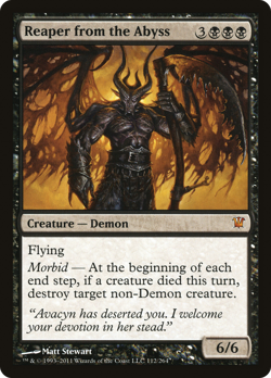 Reaper from the Abyss #112 (MP) Innistrad ISD Magic MTG - Image 1